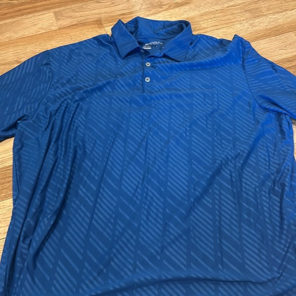 2XL bundle short sleeve blue polo and gray quarter zip. Nike - Picture 6 of 7